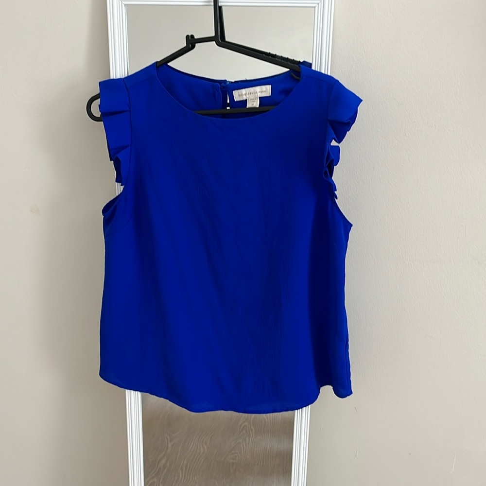 Women’s Monteau Los Angeles size medium blue blouse